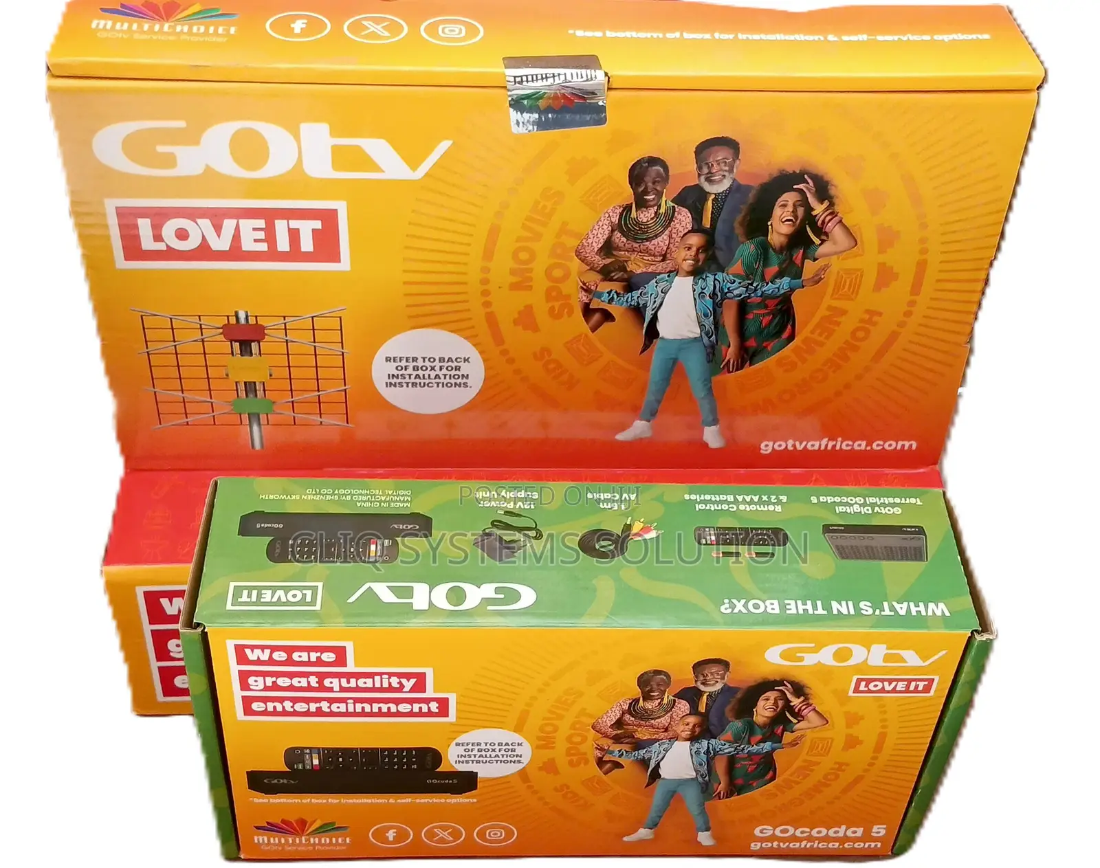 Complete Gotv Set