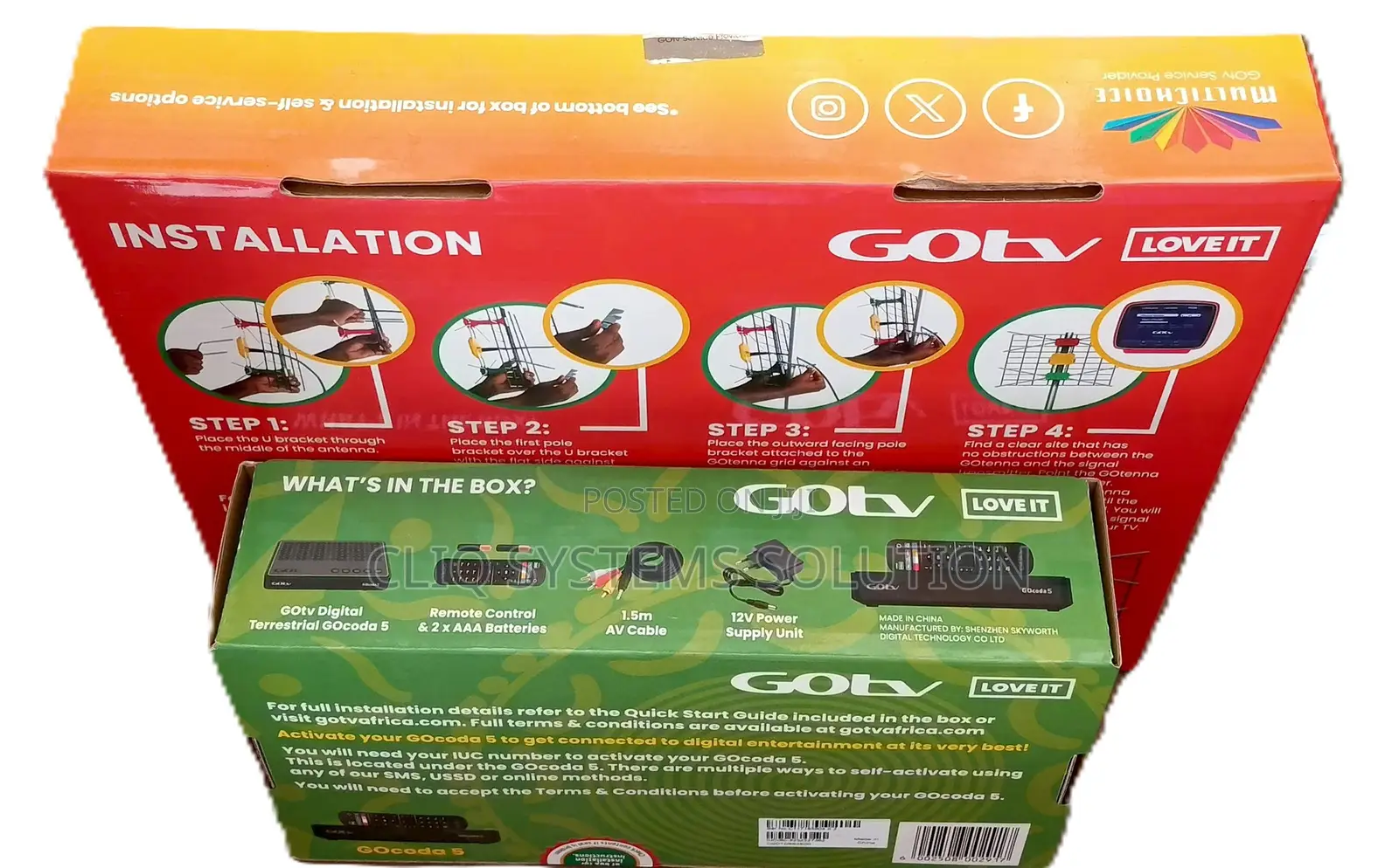 Complete Gotv Set
