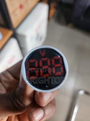 22mm Digital Indicator Light Dc Voltage Ammeter Led Power Signal Light