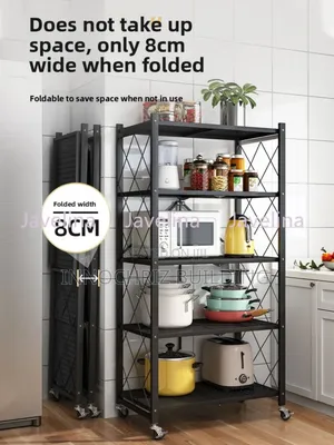 4 Tier Foldable Shelves