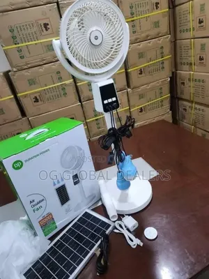 Duration Power Rechargeable Solar Fan (Dp)