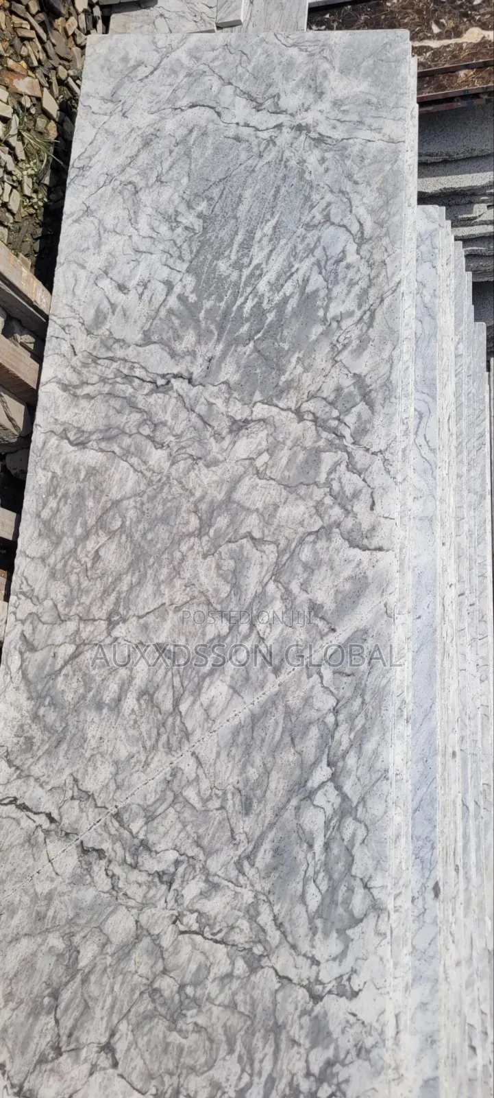 Tundra White Granite Slabs