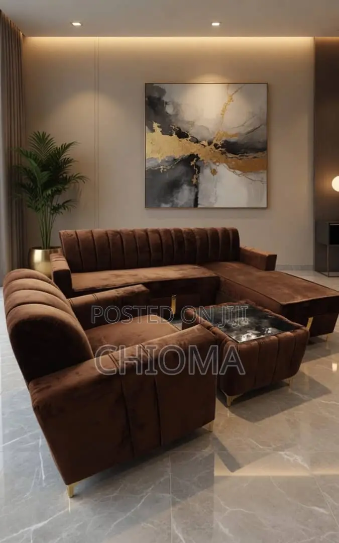 Brown Quality Sofa Set