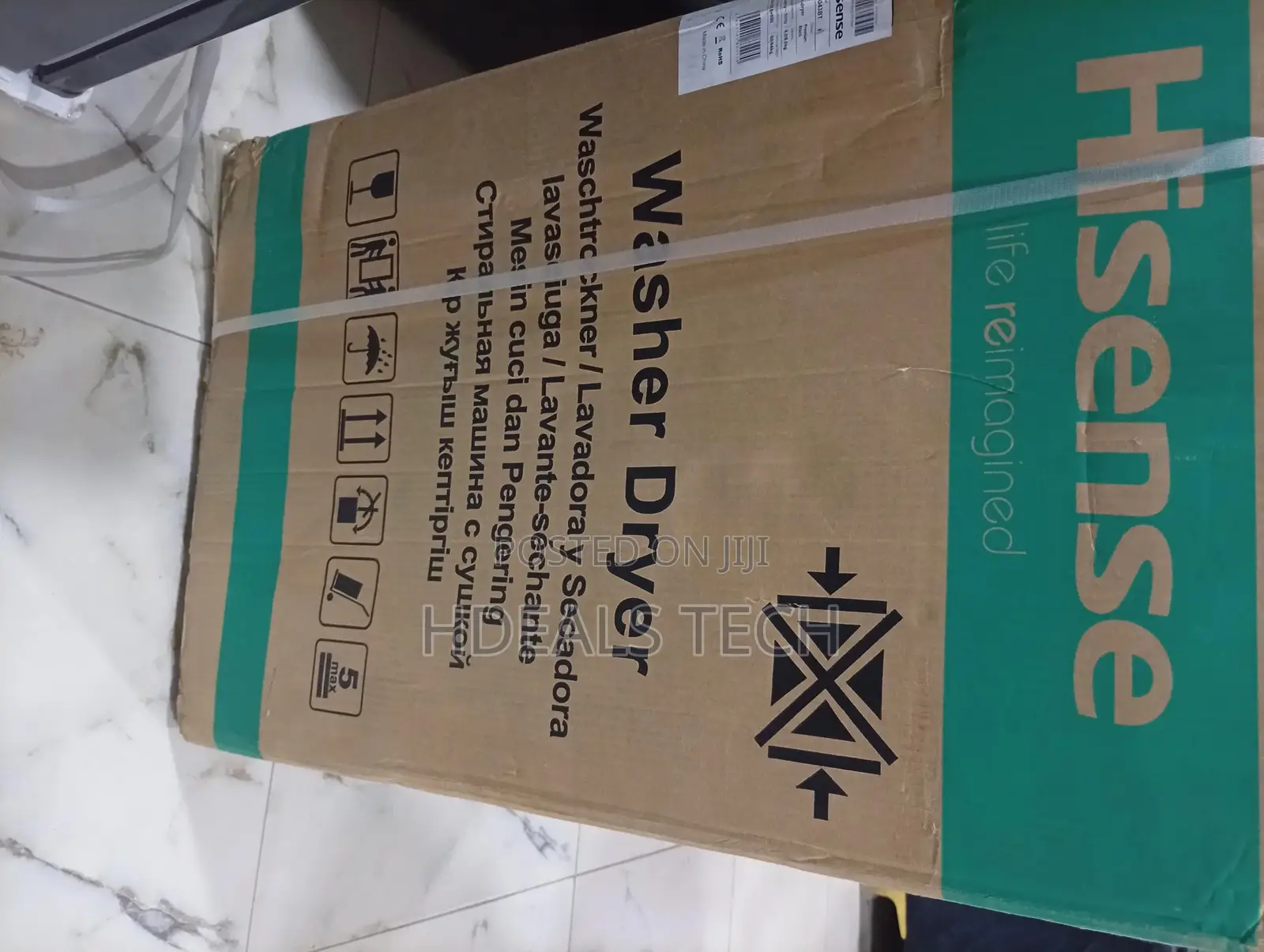 Hisense 8kg Premium Laundry Machine – No Stress