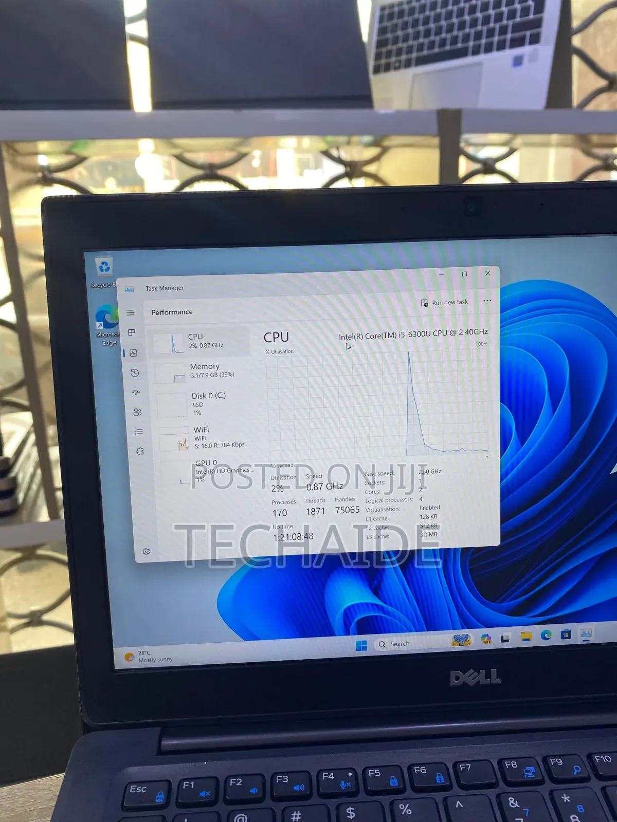 Laptop Dell Latitude 7280 8GB Intel Core i5 SSD 256GB