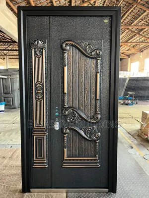 Armoured Steel Door.
