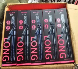 L16 Long Selfie Stick Tripod With Bluetooth Remote