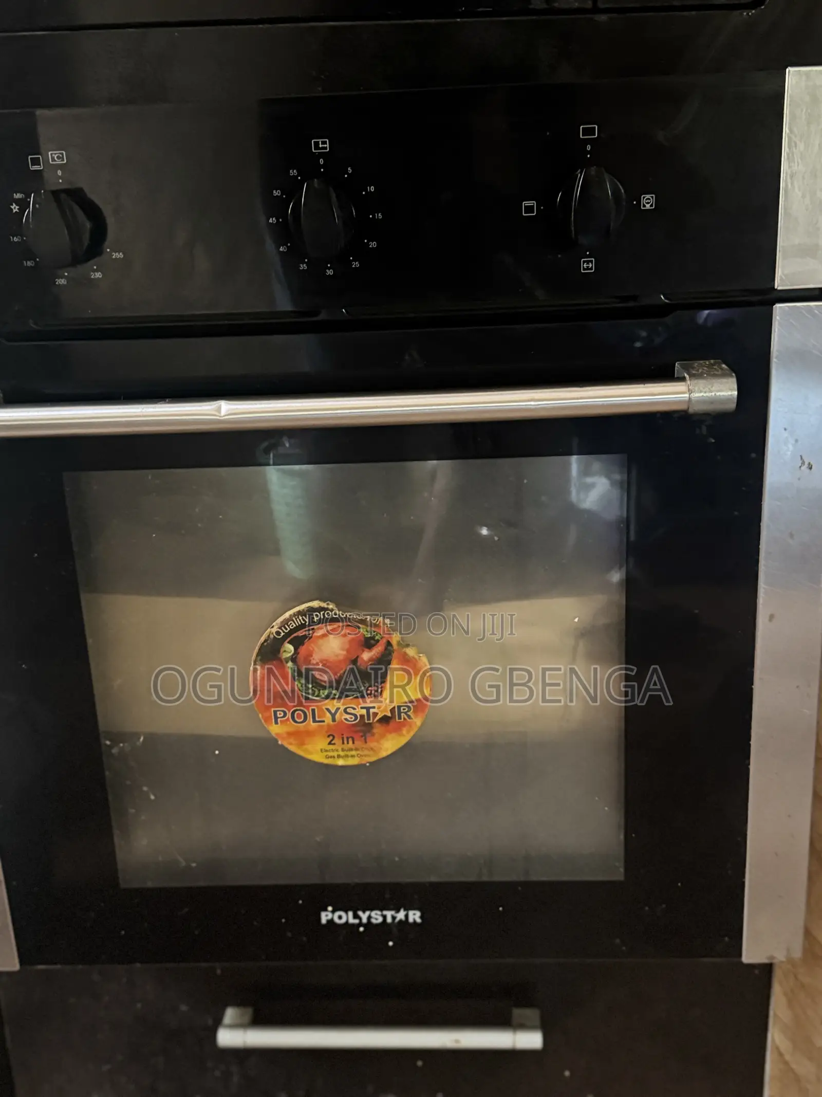 2 in 1 in Built Polystar Oven
