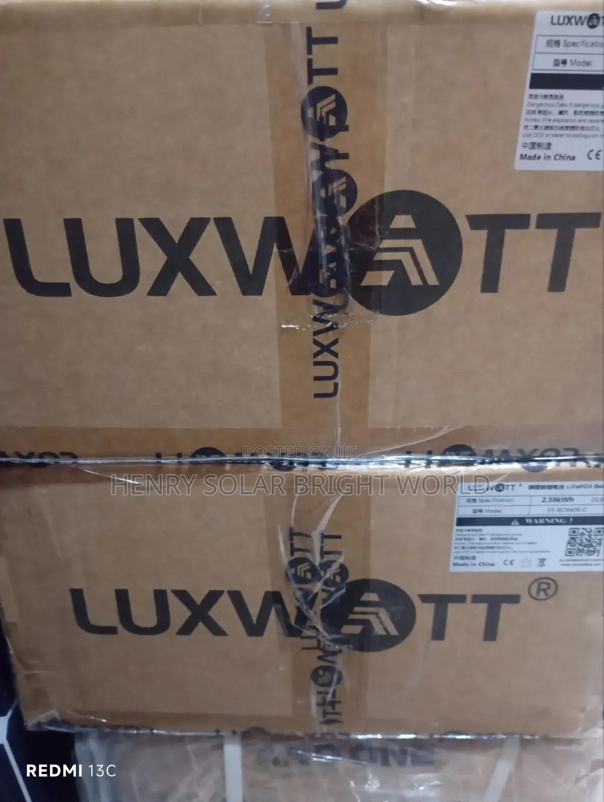 Luxwatt 2.5kwh 24v Lithium Battery