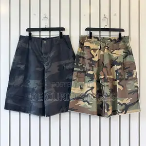 Camouflage Cargo Jorts