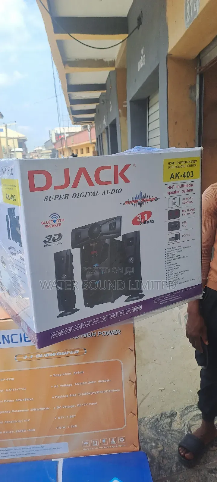 Djack Super Digital Audio Ak 403