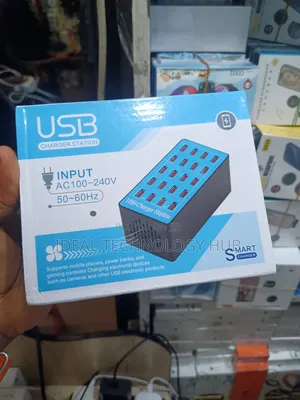 Smart Usb Charging Station With Ac 100-240v