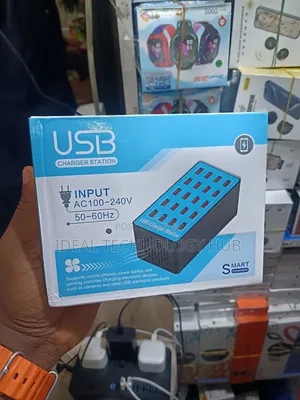 Smart Usb Charging Station With Ac 100-240v