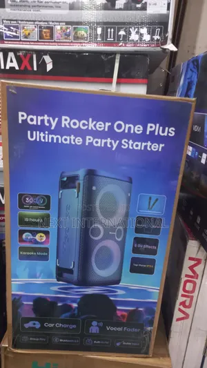 Hisense Rechargeable Party Rocker 300watts,With 2 Micro Phones