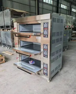 9 Trays Gas Deck Oven