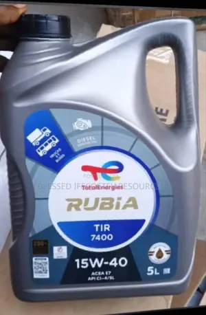 Total 15w40 Rubia Diesel Engine Oil 5litres