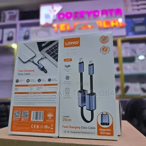 Ldnio Lc23i 30w 25cm Magnetic Storage Fast Charging Data Cable