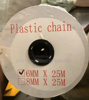 Safety Plastic Chain 6mm X 25m