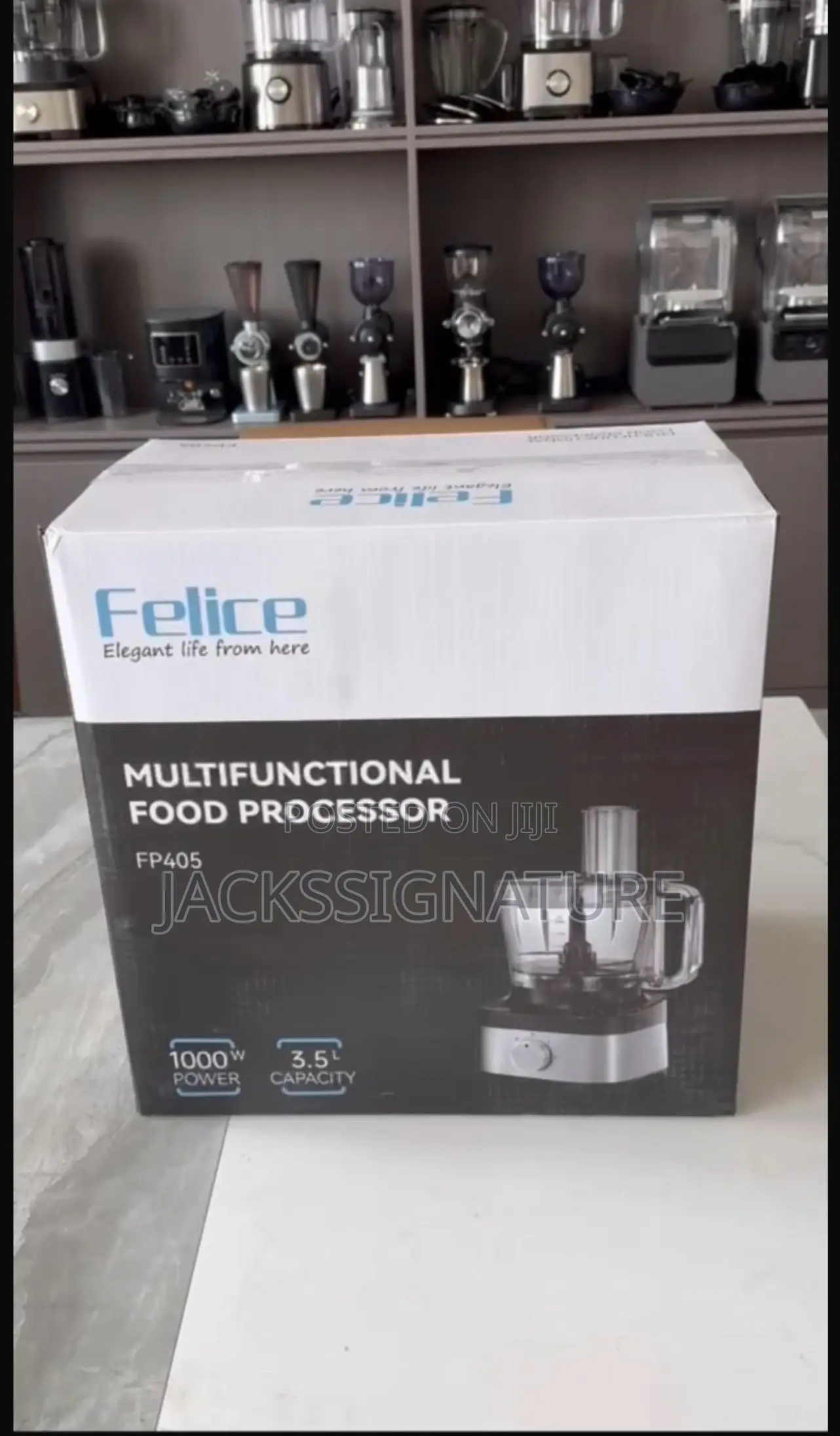 Felice Multifunctional Food Processor +With Blender Jug| 1000w | 3.5l