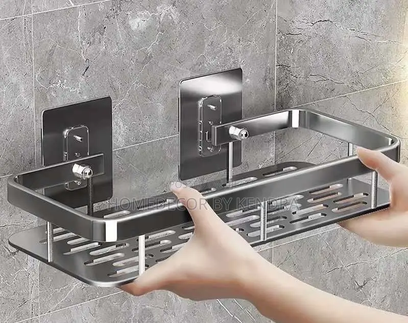 Thickened Bathroom Wall Mounted Storage Rack