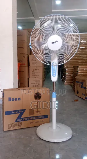 The Ac/Dc Solar Fan*Not a Rechargeable Fan