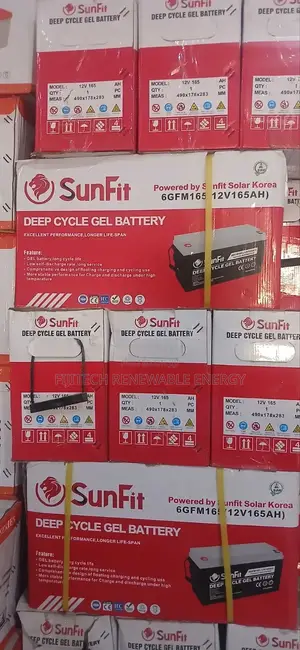 165a Sunfit Deep Cycle Battery
