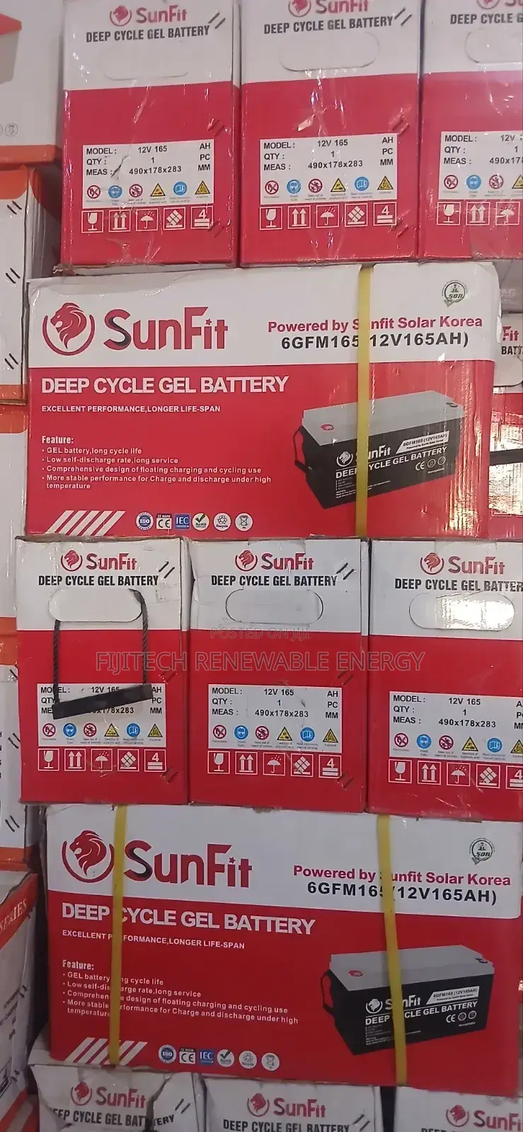 165a Sunfit Deep Cycle Battery
