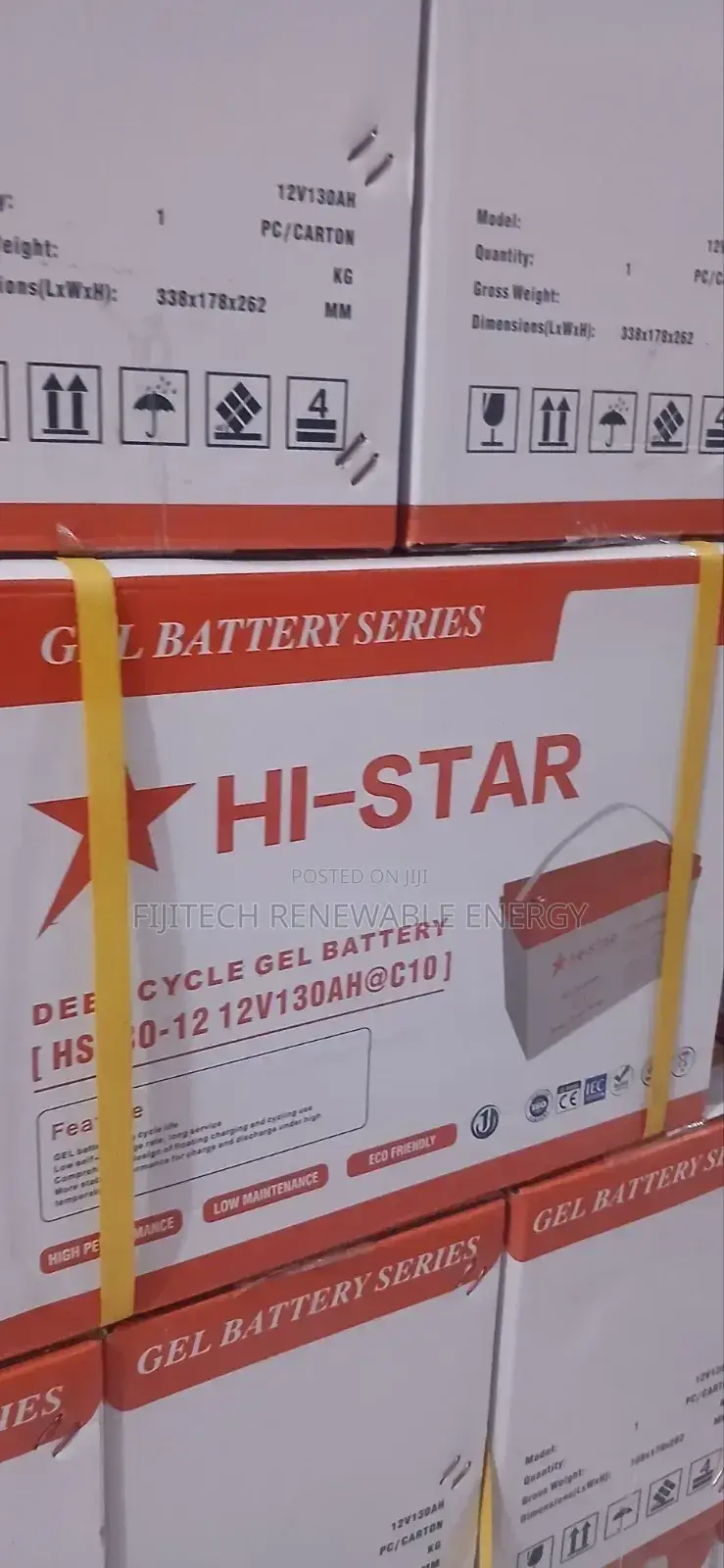 130a Hi Star Deep Cyele Battery