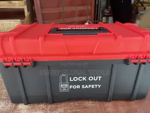 Lotto Lockout Tools Box Empty Plastic Box