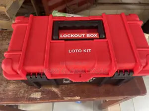 Lotto Lockout Tools Box Empty Plastic Box