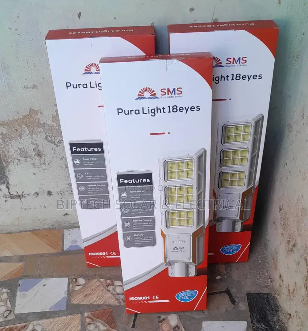 SMS Solar Street Light