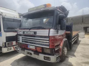European Used Scania 93m With 7tons Hiab