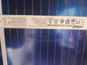 Longi 585w Biaficial Panel