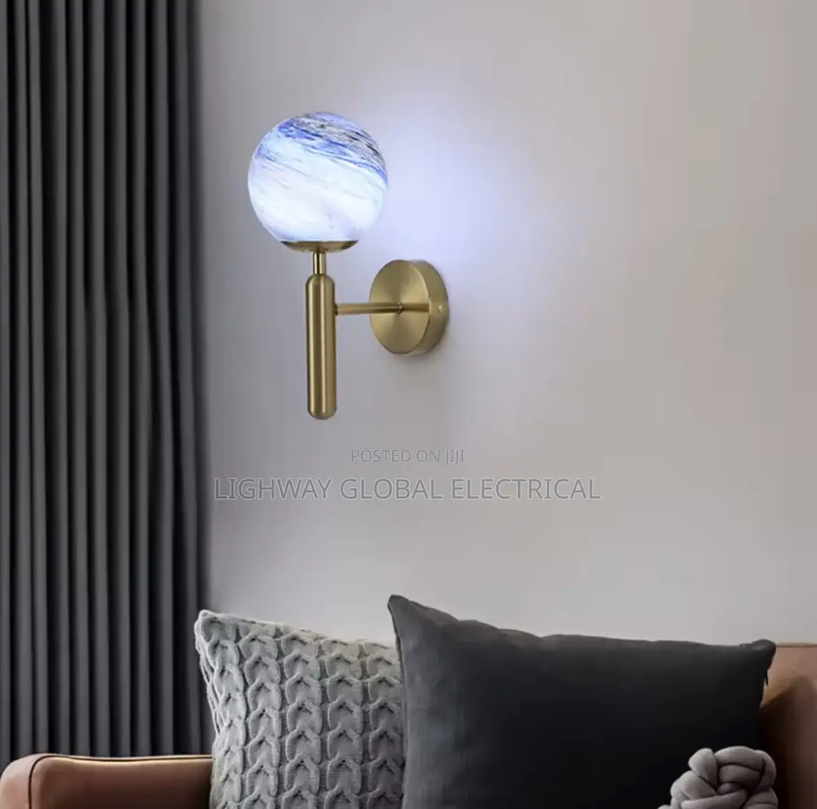 Planet  Globe Nordic Wall Light