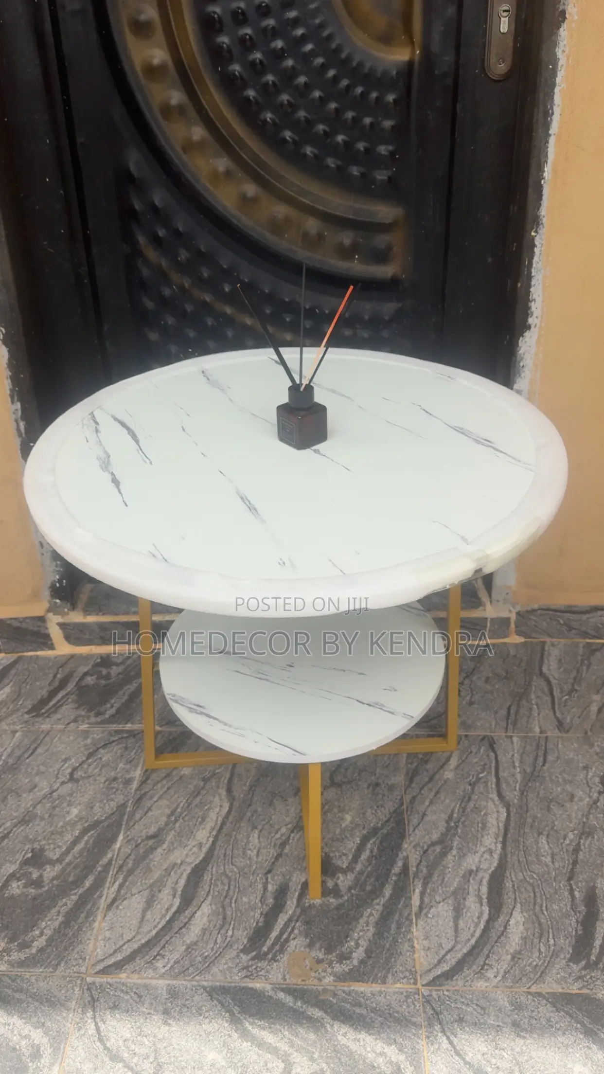 Modern Luxury Double Layer Center Table