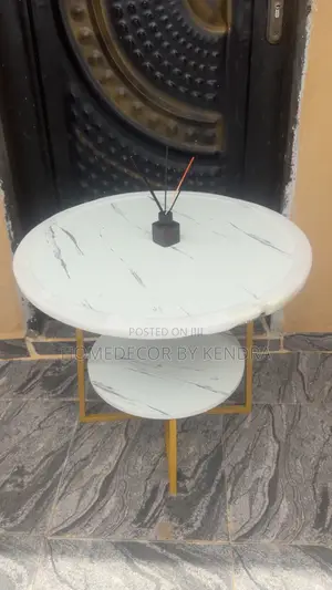 Modern Luxury Double Layer Center Table
