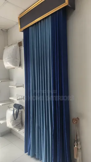 Turkish Blue Curtains