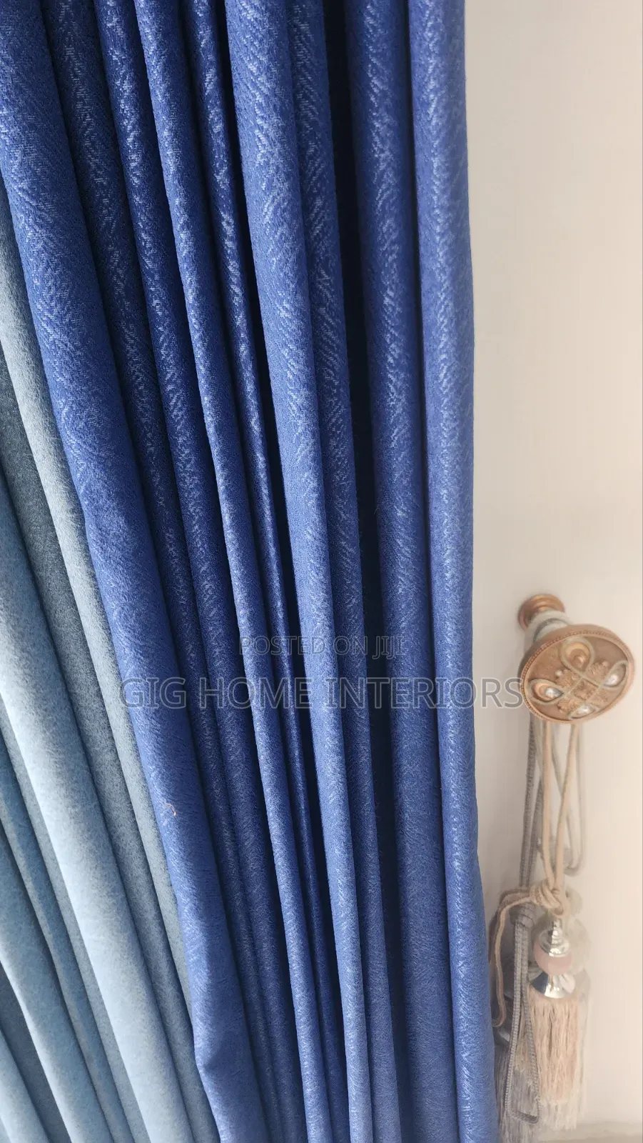 Turkish Blue Curtains