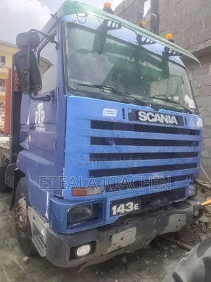 Foreign Used Scania 143h With Low Bed V8 Engine