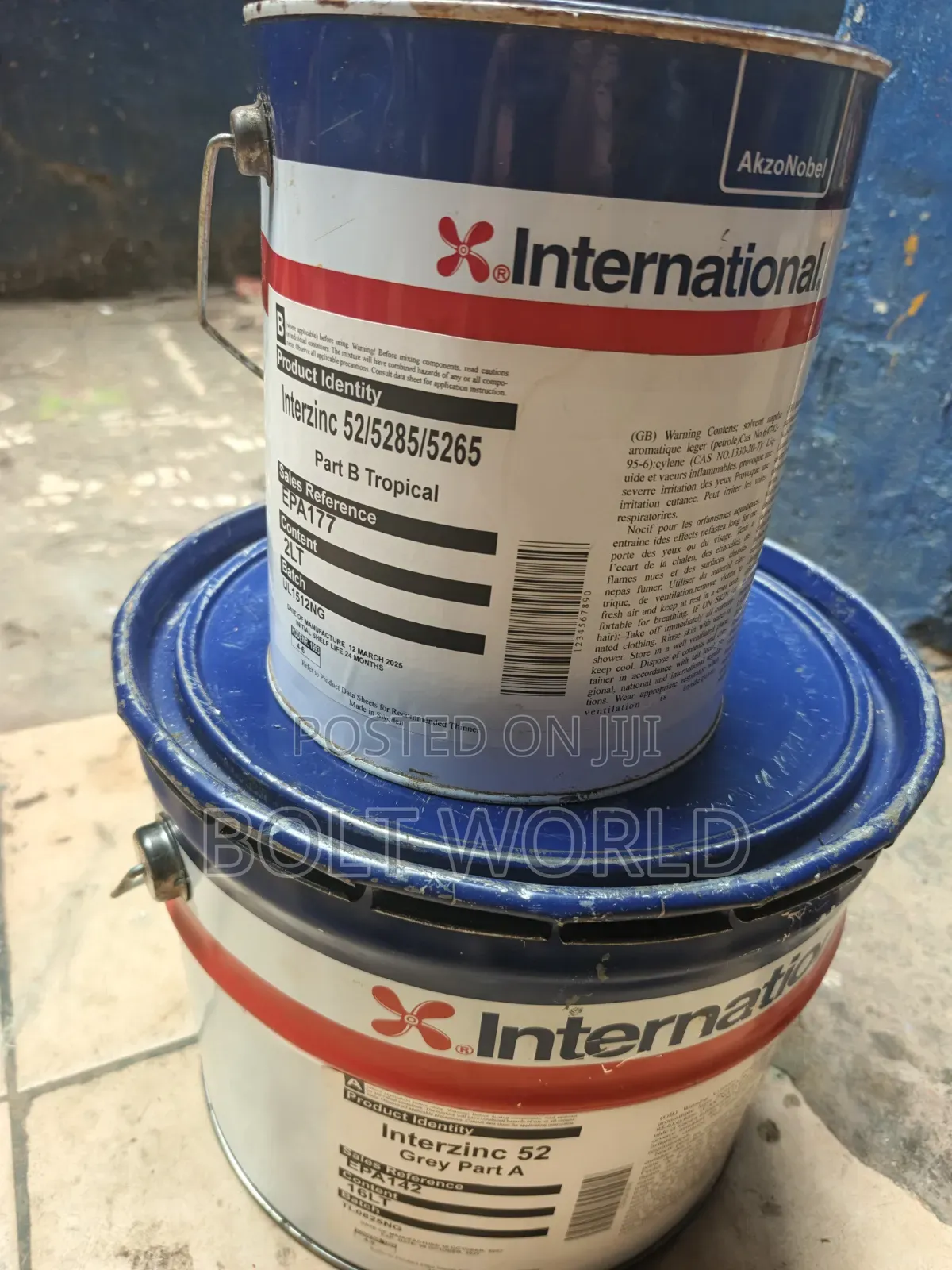 Interzic 52 Compound Grey Paint International