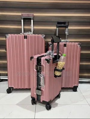 By Three Usb Aluminum Luggage