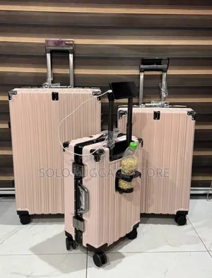 By Three Usb Aluminum Luggage