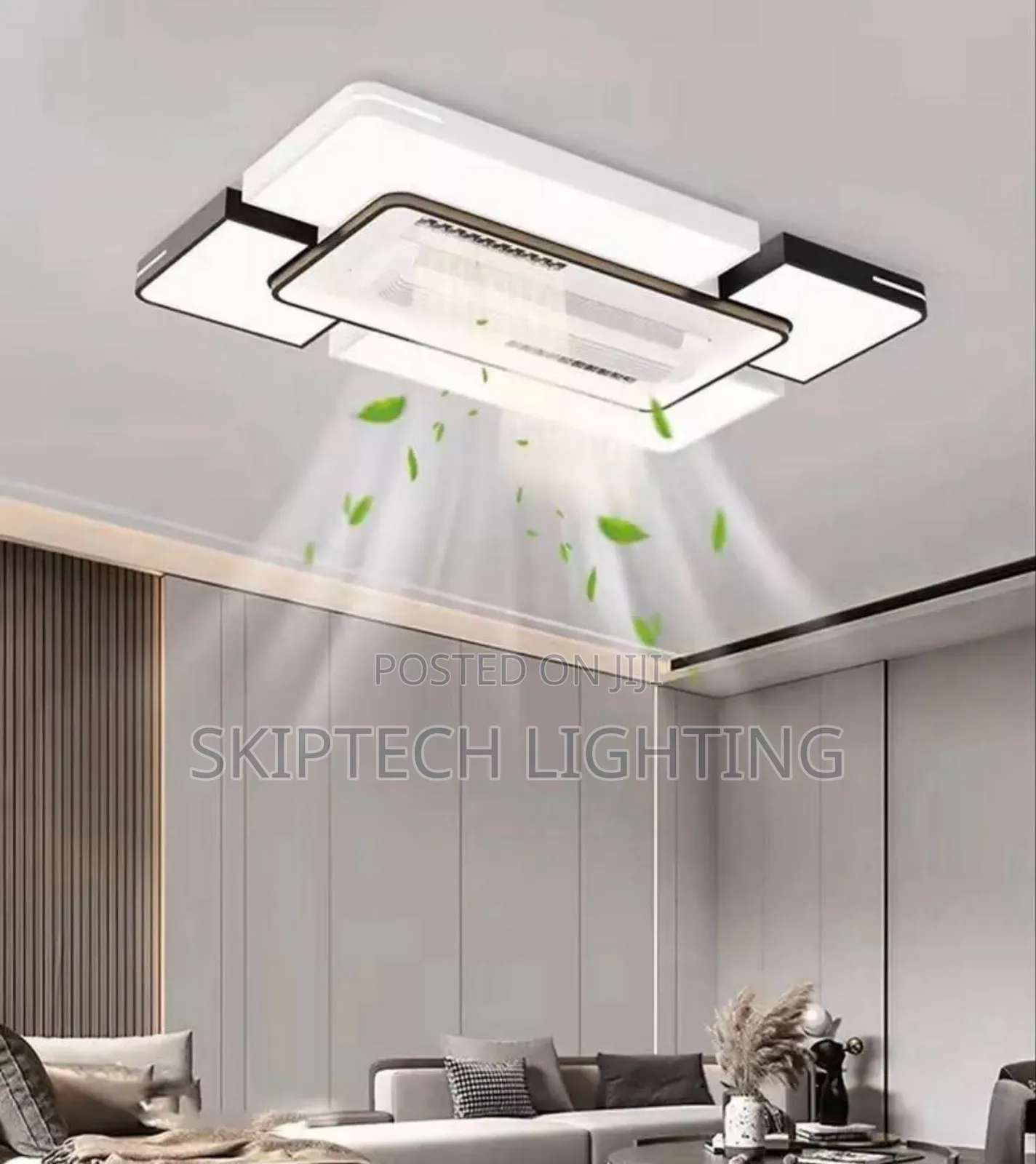 Bladless Fan Chandelier