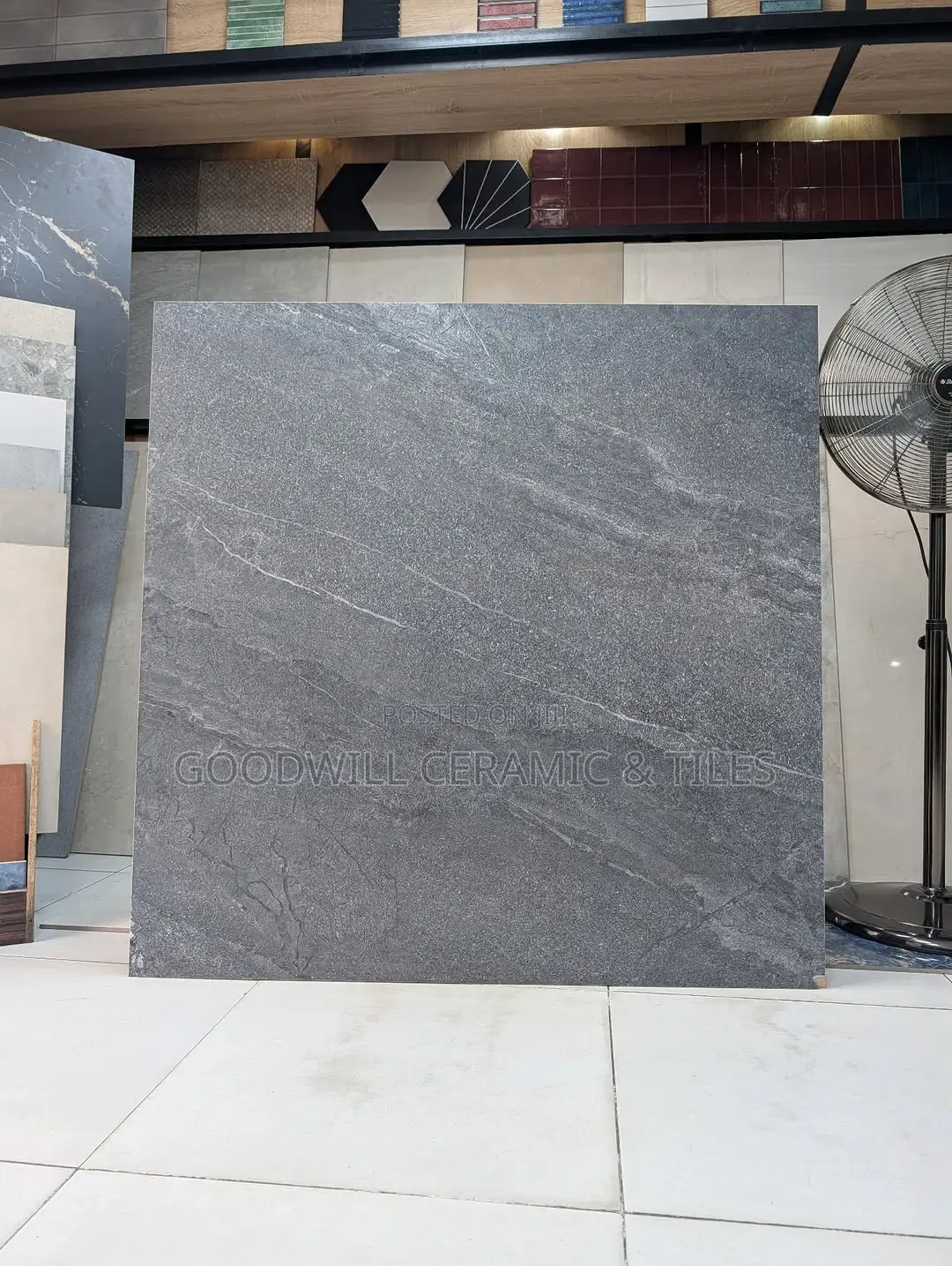 Anthracite Grey Porcelain 60x60cm