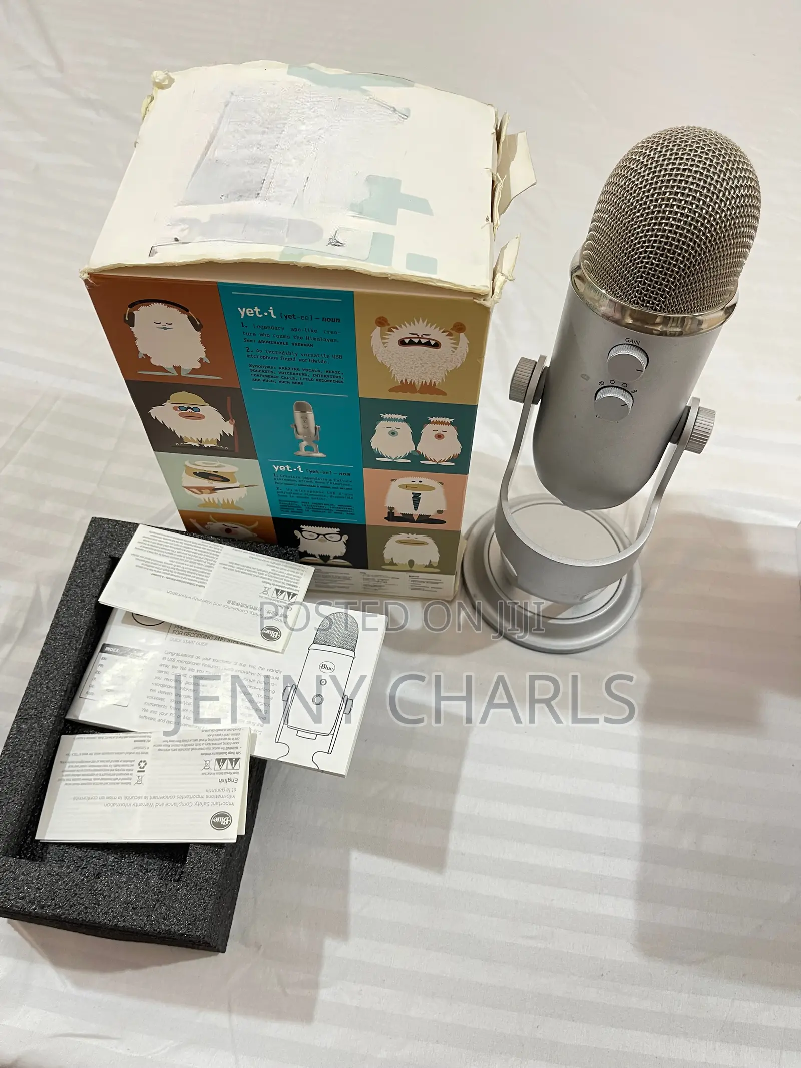 Blue Yeti Usb Microphone - Silver