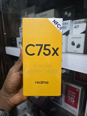 New Realme C75x 128 GB Black