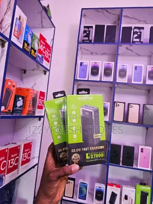 Oraimo 27,000mah
Fast Charging Power Bank