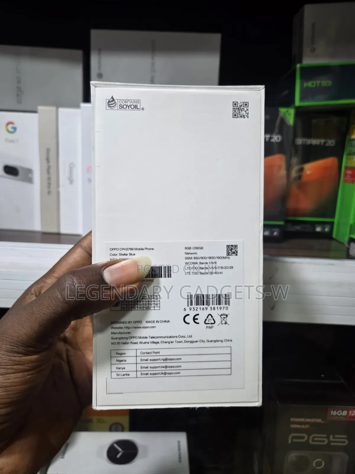 New Oppo A6 Pro 256 GB Blue