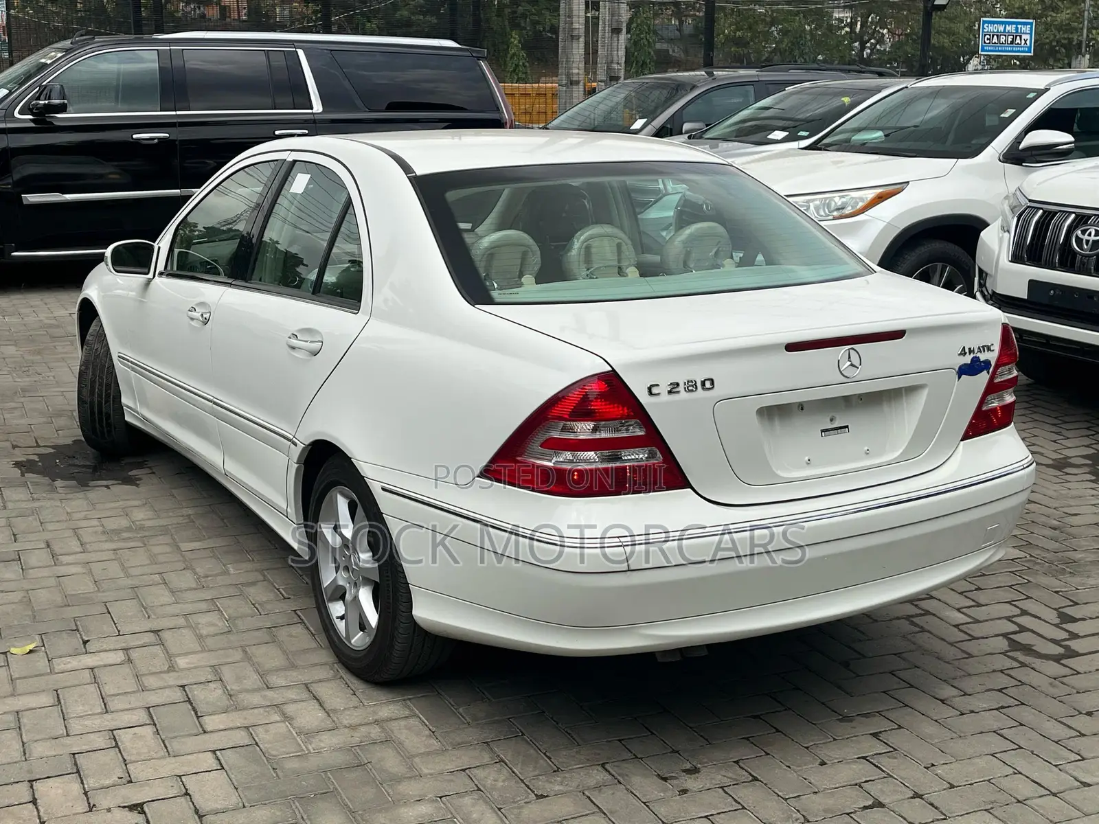 Mercedes-Benz C280 2007 White
