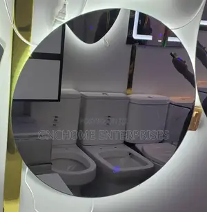 Round Led Light Mirror Bathroom